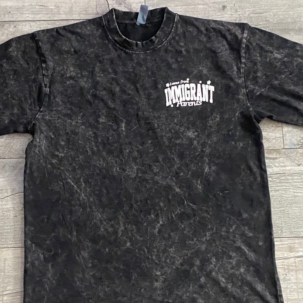 Immigrant Mineral Wash "Acid" T -Shirt